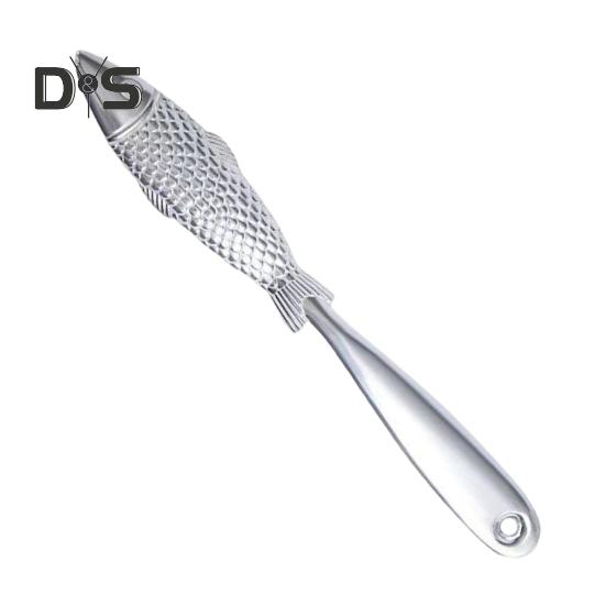 

Рыбочистка из нержавеющей стали для удаления накипи, легкоочищаемый инструмент для чистки чешуи рыбы, скребок для чистки рыбы серебряный