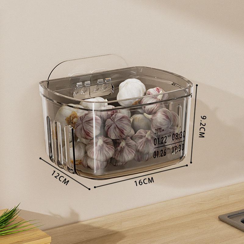 Bathroom Wall-mounted Storage Rack, Washbasin Face Towel Storage Box, Punch-free Comb Toothpaste Storage Bucket, Kitchen Storage