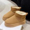 New Thick-soled Snow Boots, Women's Shoes, Thickened Warm Bread Shoes, Cotton Shoes and Women's Shoes