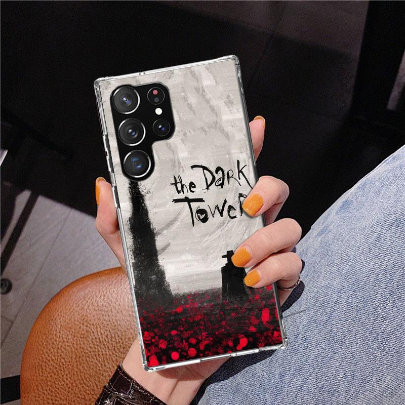 

Чехол для телефона Stephen King The Dark Tower для Samsung Galaxy S24 S25 Edge S26 Ultra S23 S22 S21 Plus S20 FE + Персонализированная печать Co Samsung S24 FE
