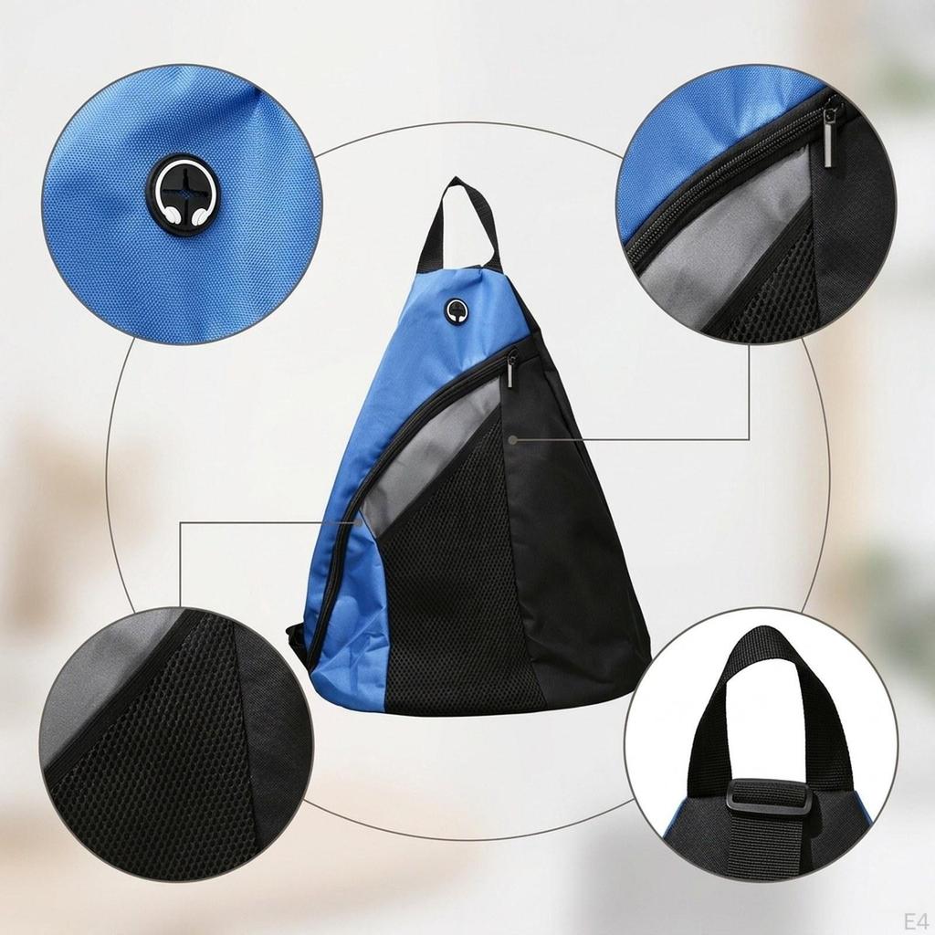Pickleball Bag Carrier Carrying with Zipper Beginners Lightweight Pouch Shoulder