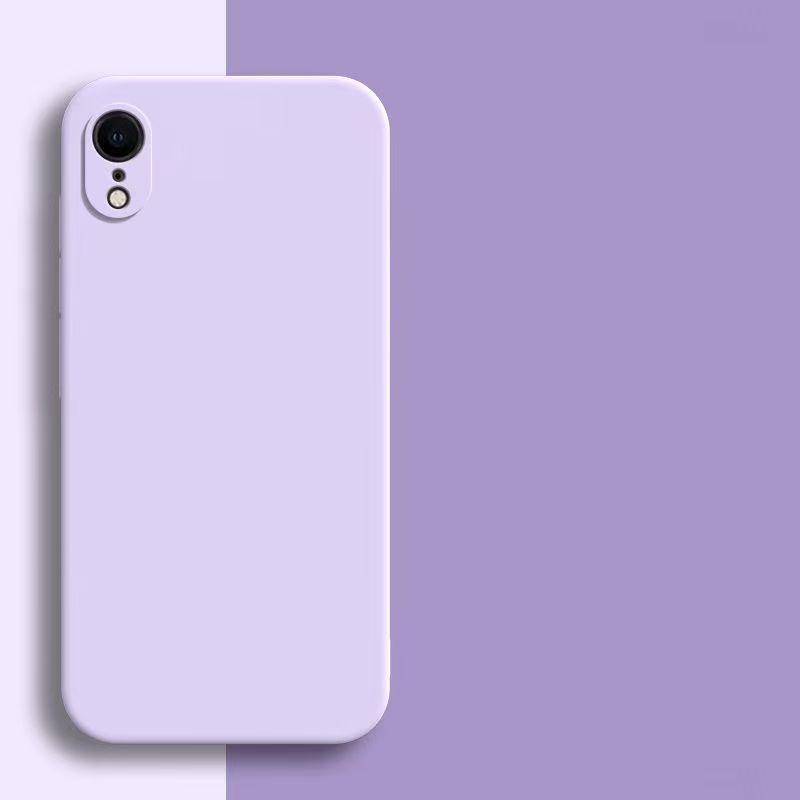 Liquid Silicone Case For iphone XR X Xs Max Shockproof TPU Silicone Protective Phone Back Cover For iphone X XR Xs Max