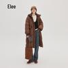 AILAIYI Damen Lange Kapuzen-Daunenjacke für den Winter