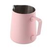 Hushåll Rostfritt Stål Kaffe Skumkanna Kopp Latte Art Kaffe Tillbehör 600ml Rosa