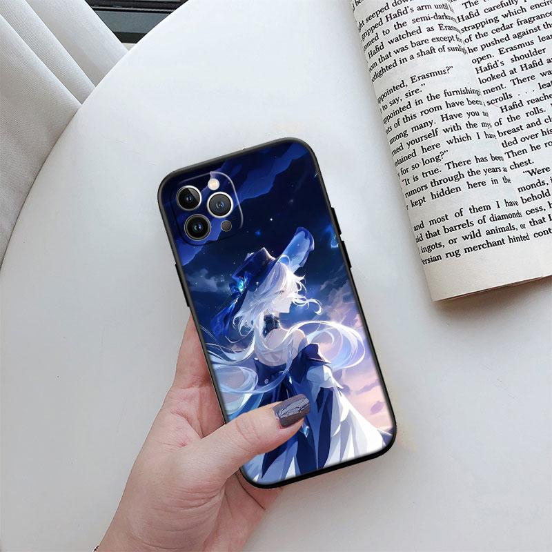 Genshin Impact Furina Phone Case for Motorola Moto Edge 60 60s 70 G86 G56 G54 E14 G04S G45 G54 G64 Pro Power Neo Fusion