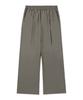 DRAW FIT [Fashion Planet X Drawfit] Cooling Relaxed Wide Elastic Waist Pants [Dusty Beige]