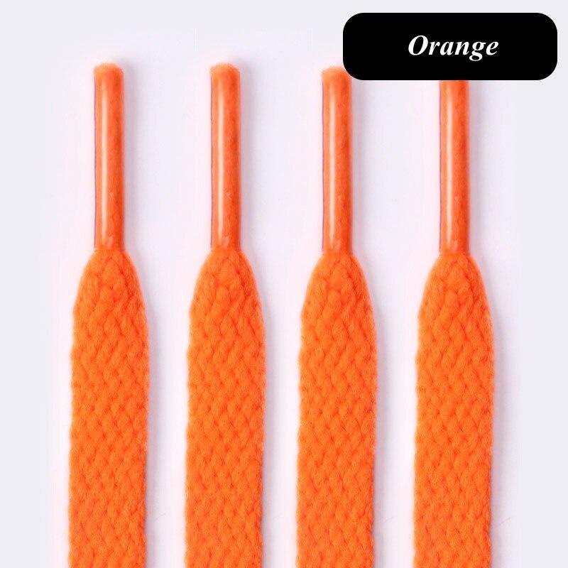 NEW Polyester Replacement Shoelaces Flat Shoe Laces Solid Color for Sneakers Canvas Shoes Casual Shoes