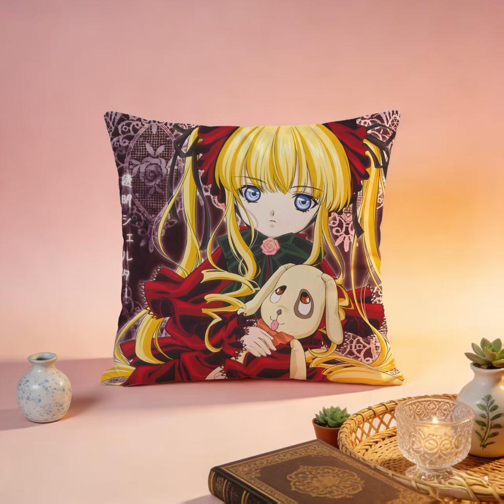 Hot RRozen Maidenful Cushion Cover Premium SkinFriendly Pillow Case MultiPurpose for Home Office Travel
