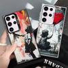 B-Banksy Art Graffiti Artist Shockproof Phone Case for Samsung Galaxy S26 Edge S25 Ultra S24 FE S23 Plus S21 Cover Anti Fall Fun