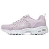 DLites 1.0 Mesh Synthetic Leather Lace-Up Low-Top Dad Shoes Women Sneakers Lavender 896027-LAV