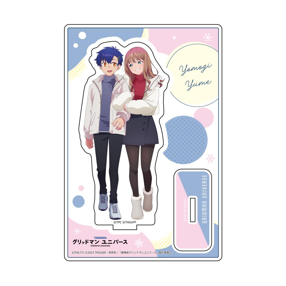 

Gridman Universe Оригинальная акриловая подставка Ёмоги Минами 15 x 10 см Толщина 3 мм Key-th (Асанага и Юмэга/Зимнее свидание) Прибл.