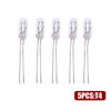 5pcs Universal Auto Trument Bulbs Car Gear Indicator Light Dashboard Light T3 T4 T5 12V Car Signal Lamp Car Light Accessory