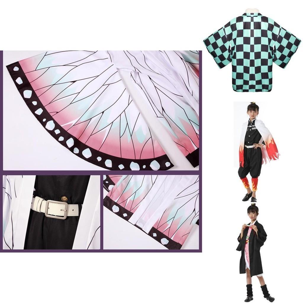 Breathable And Eye-catching Demon Slayer Kimetsu No Yaiba Nezuko Kids Cosplay Costume Perfect For Halloween And Fancy Dress Parties
