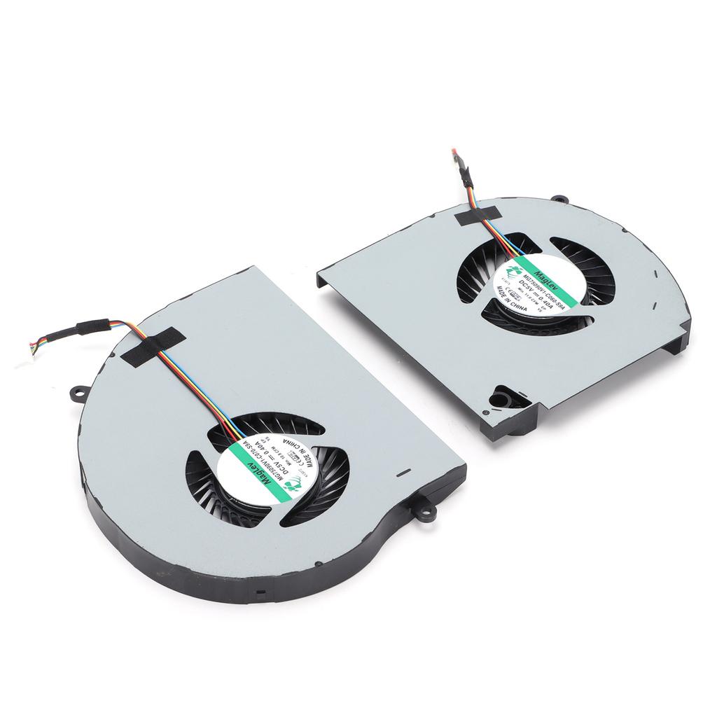 Laptop Cooling Fan 4‑Pin Computer Accessories for Dell Alienware 17 R4 R5 P31E ALW17C