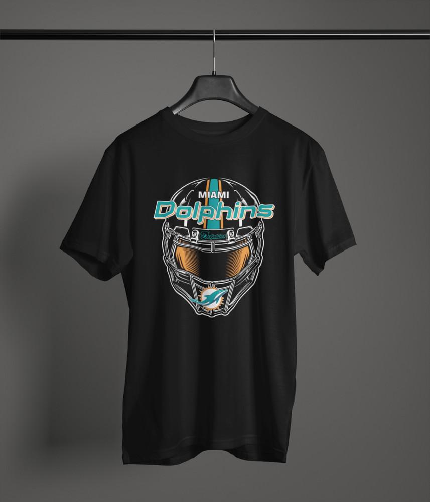 Miami Dolphins Fan Art Graphic Tee • 100% Cotton Unisex NFL T-Shirt