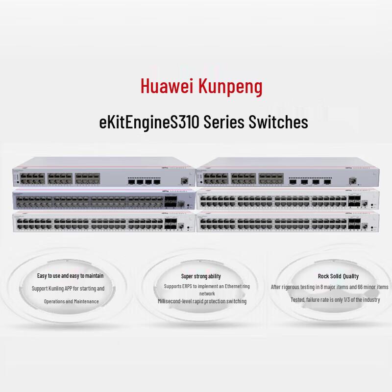 Huawei S310-48P4X 48-Port PoE Managed Switch