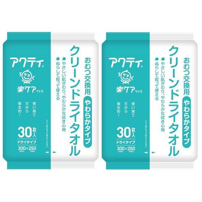 Acti Clean Dry Taor Yawaraka Typ 30 Stück x 2 Set