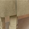 Maxza Wool Alpaca Loose Fit No Collar Boucle Coat Cc11qc300on