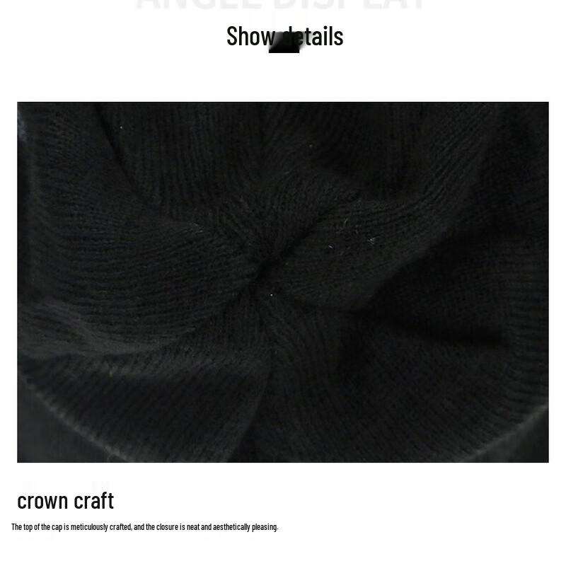 ZhenYueQi Unisex Winter Knitted Beanie Hat