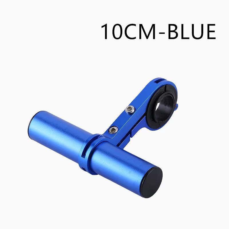 Soporte extendido para manillar de bicicleta de 10/20/30 cm, soporte para faro de bicicleta de montaña, barra extendida, piezas para portaequipajes