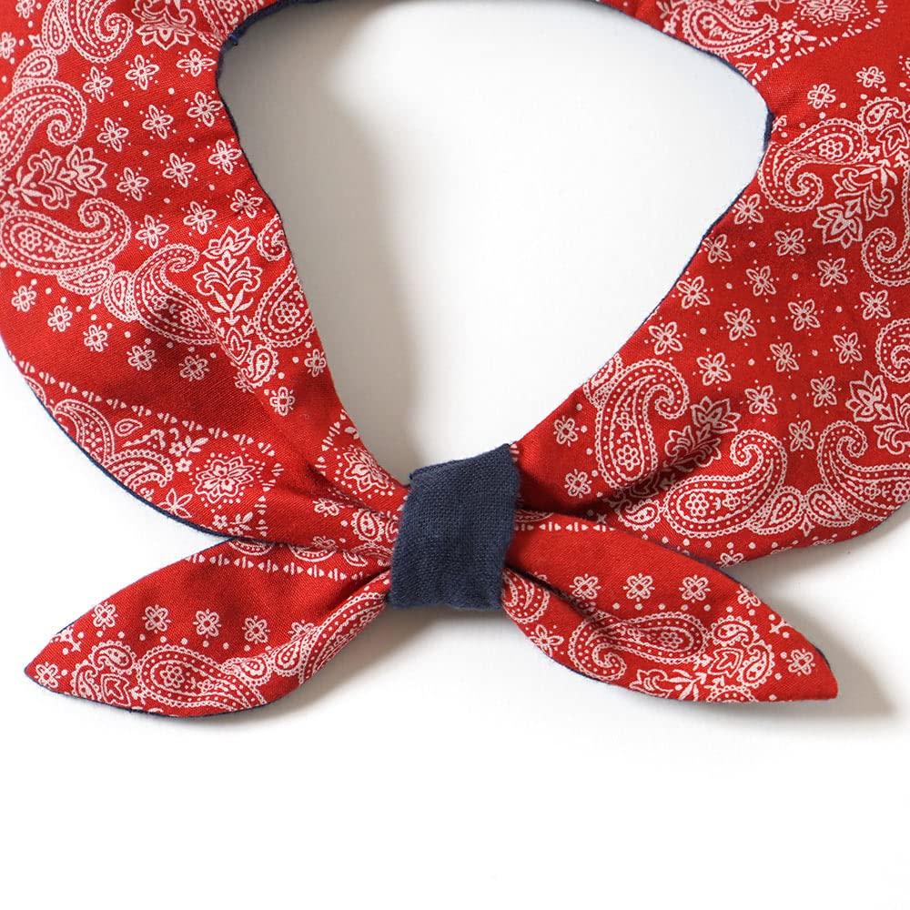 Bandana Red 23141000 [10mois (Dimowa) - BOBO] Bib,