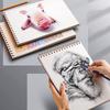 Drawing Pad Drawing Notebook 160gsm Paper Perfect For Mixed Media Sketching And Watercolor Painting Artist Grade