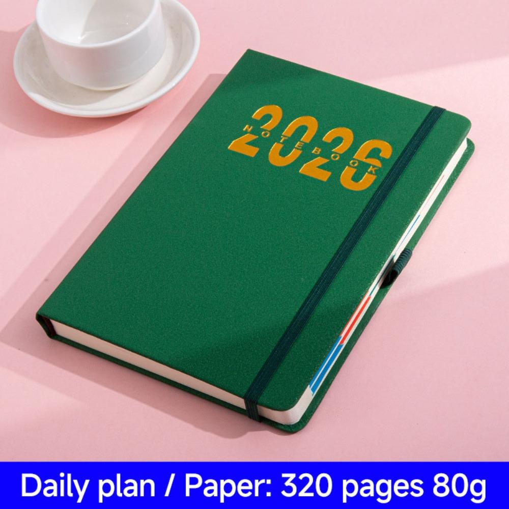 A5 Agenda Book To Do List Planner Notebook Portable Calendar Book  Office Supplies