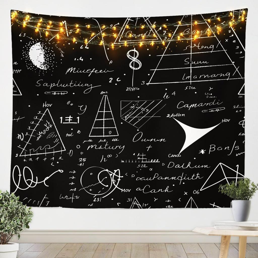 School Supplies Tapestries Drawing Board Paintbrush Wall Hangings Art,Students School Study Tapestry Fine Arts.Themed Wall Art