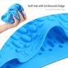 Plus Size Silicone Swimming Cap Waterproof Flexible Protect Ears Pool Hat High Elastic Solid Color Swimming Hat Swim Sports