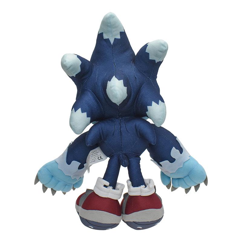 New Cartoon Sonic Anime Blue Plush Doll Toy Game Merchandise Tails Knuckles And The Hedgehog Toy Children'S New Year Gift