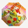 1pc Kagamine Len Inspired Outdoor Umbrella - Automatic Opening/Closing, Portable 3-Fold Design with 8-Rib Iron Frame - Perfect Gift for Fans, Traveler