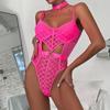 Erotic Lingerie Mesh See-through One-piece