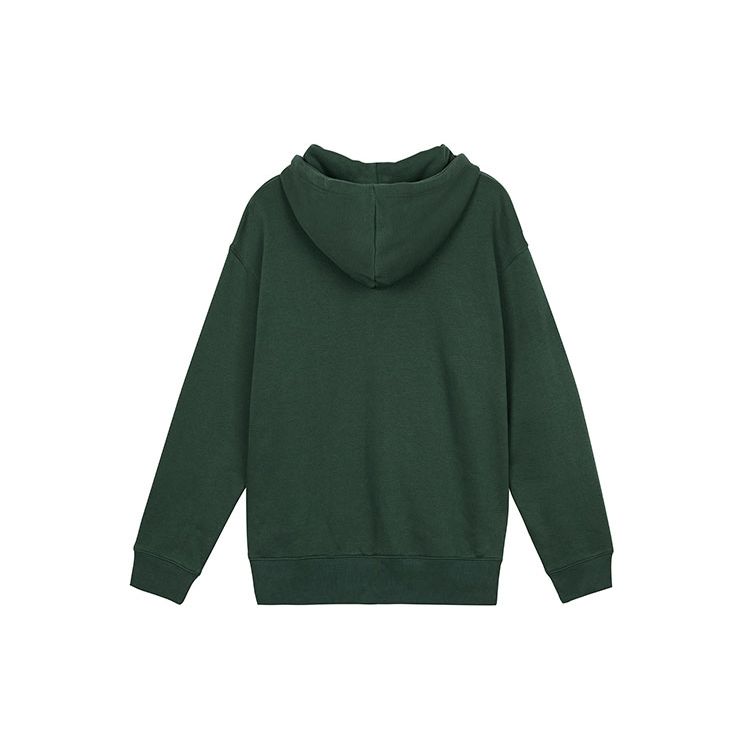 Nike Sportswear Collection Essentials Fleece-Lined Casual Pullover Hoodie Women Tops Green DJ7669-397