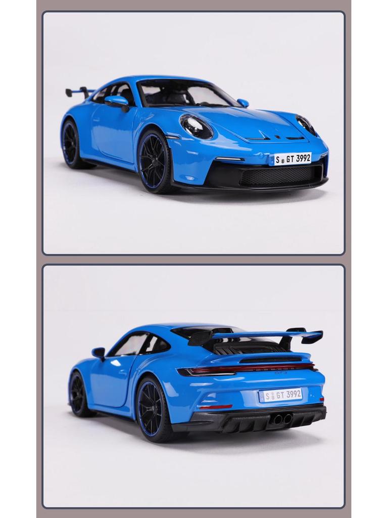 Maisto 1:18 Porsche 911 GT3 Alloy Sports Car Model