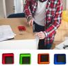Colorful Square Silicone Foldable Magnetic Parts Tray Strong Magnetic Hardware Tool Parts Box Silicone Tool Tray Organizer Tool