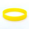 Solid Yellow Silicone Wristbands for Team Activities (10-Pack)