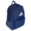 Adidas Polyester Backpack Regular Unisex Dark Blue & White Adidas IS7049