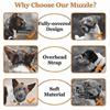 25-26 Breathable Anti-Biting Chewing Licking Pet Muzzle Dog Muzzle Anti-lick