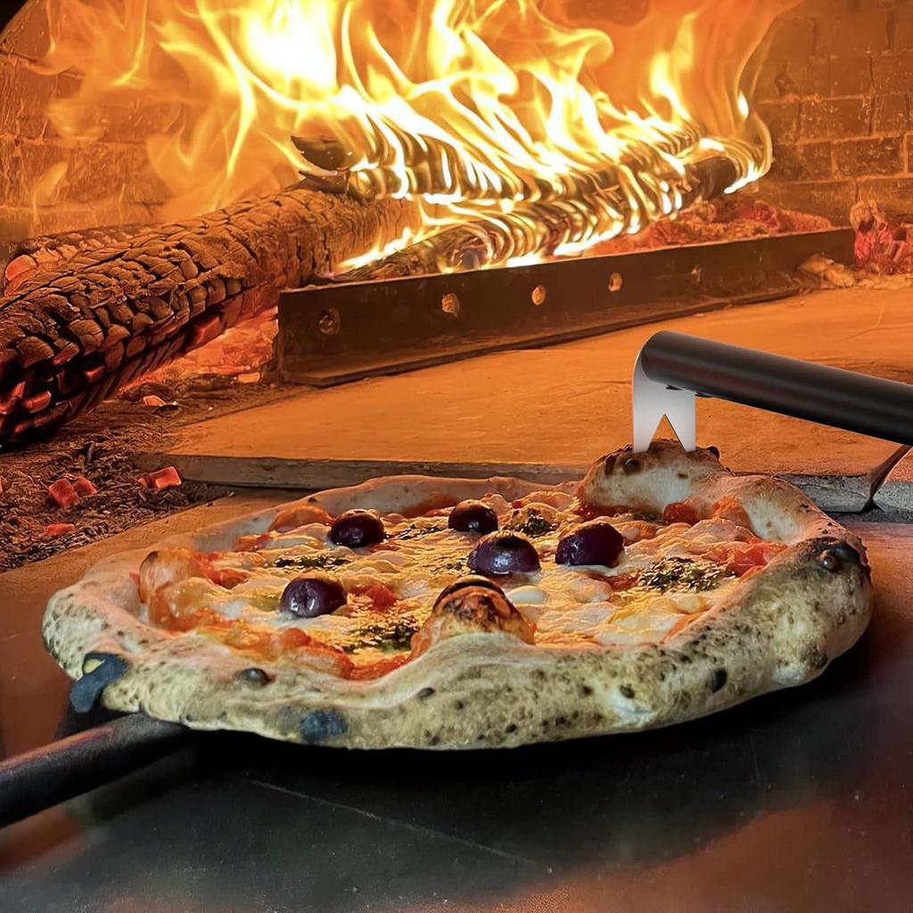 Enhanced Thick Aluminum Pizza Peel for Commercial Ovens