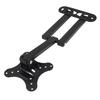 Universal 10KG Load Bearing Adjustable Wall Mount Bracket 15 Degree Tilt Display Support Frame for 14-27 Inch Household Screen Holder