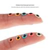 50-Pack 3D Luminous Bionic Fish Eyes for Fly Fishing and Fly Tying