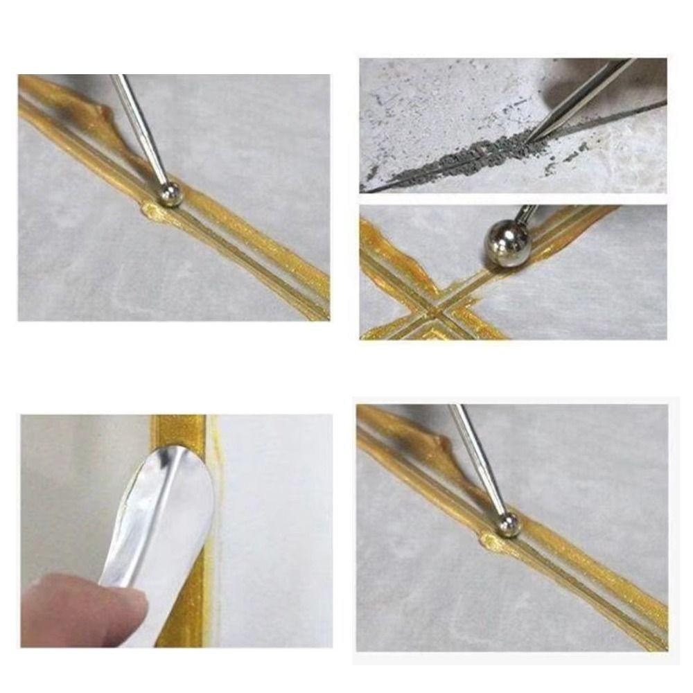 Steel Pressed Ball Stick Floor Ceramic Tile Grout Repair Ceramic Tile Gap Repair Wall Gap Cleaner