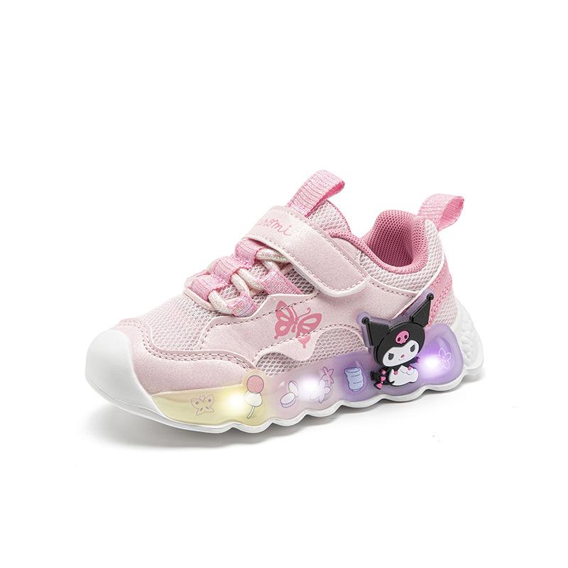 Hello Kitty & Kuromi Mädchen Leuchtsneaker - Herbsttrend 2025
