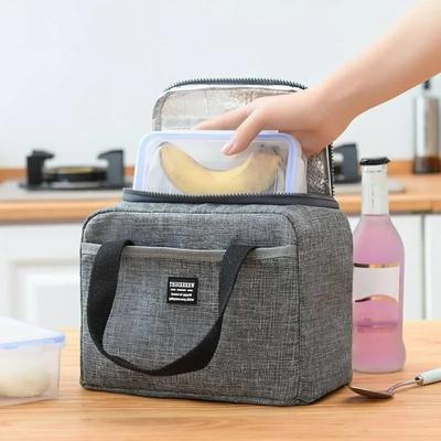 Waterproof Insulated Lunch Bags Oxford Travel Necessary Picnic Pouch Unisex Thermal Dinner Box Food Case Accessories Gear