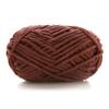 DIY Handcrafted Cute Chenille Snowball Knit Scarf & Crochet Doll Bag