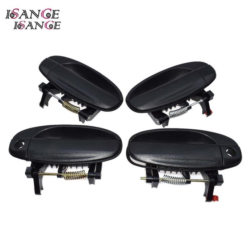 Outside Door Handle Front Rear Left Right For 1.6L Chevrolet Aveo 2004 2005 2006 2007 2008 & Aveo5 09-11 & Pontiac G3 2009-2010