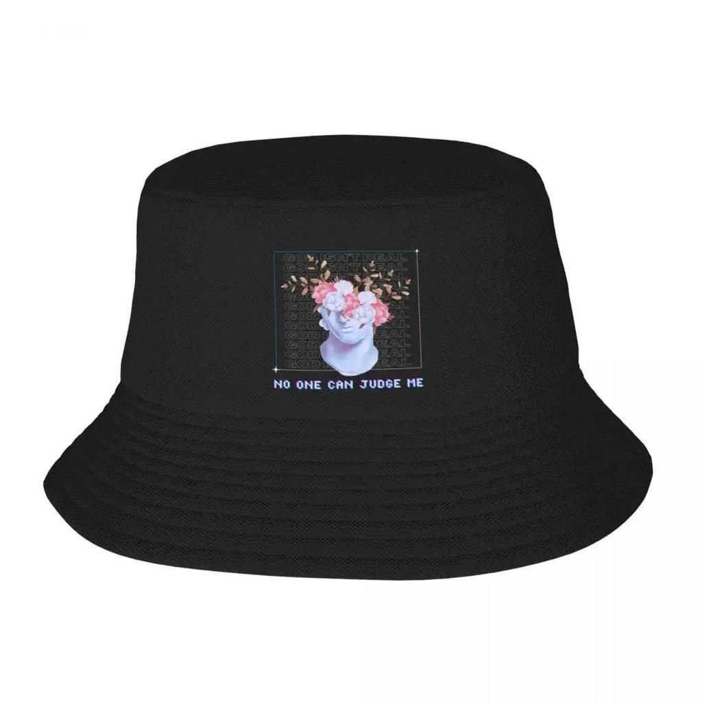 New No One Can Judge Me Bucket Hat black Cosplay Sports Caps Womens Beach Visor Unisexs