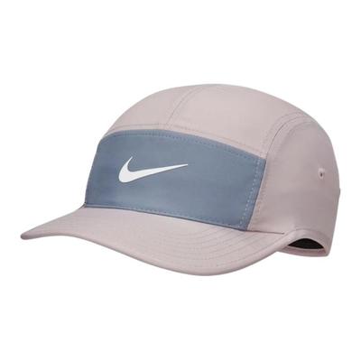 Nike Logo Sweat-Absorbing Breathable Polyester Baseball Cap Unisex Hats Light-Purple FB5624-019
