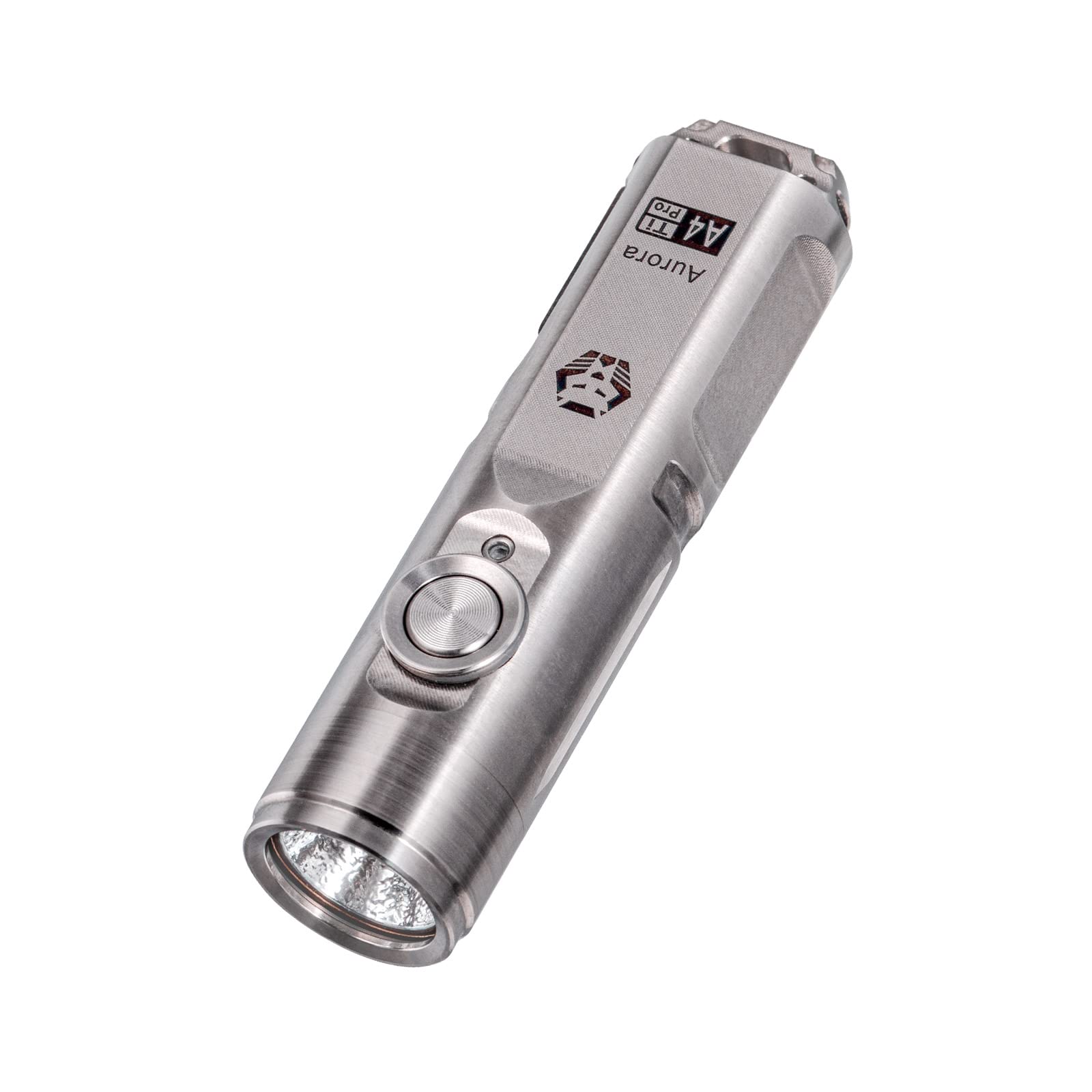 

RovyVon A4 Pro Titanium Keychain Flashlight, Ultra Bright 650 Lumens Small EDC Flashlight for Home, Outdoor, Camping, and Celebrations