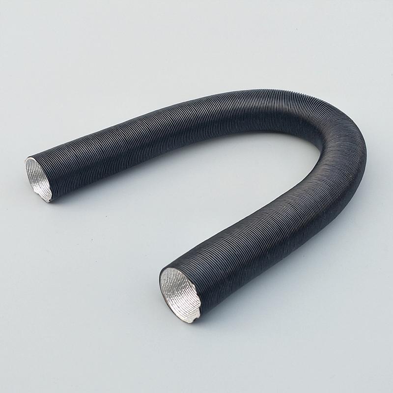 Tuyau D'admission Air Flexible Aluminium 60 Mm - 200 Cm, Résistant à La Chaleur, Pour Chauffage Diesel